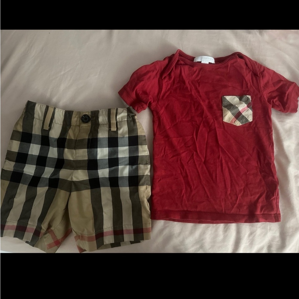 Kids Burberry short set